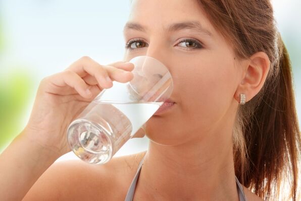 the water regimen helps you lose weight
