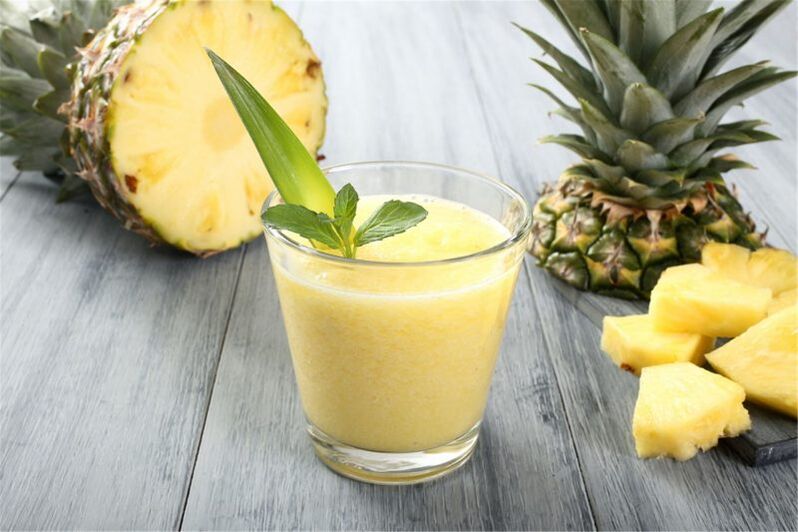 pineapple slimming shake