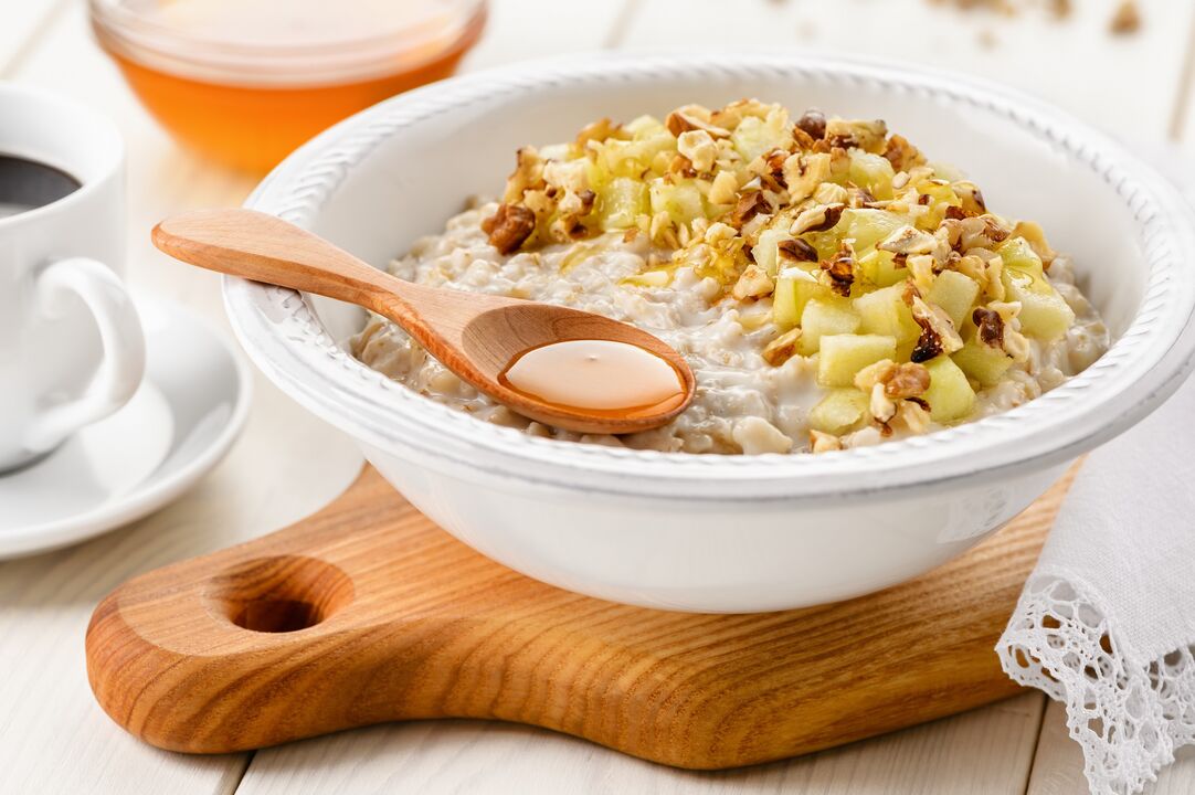 oatmeal with fruits to lose weight