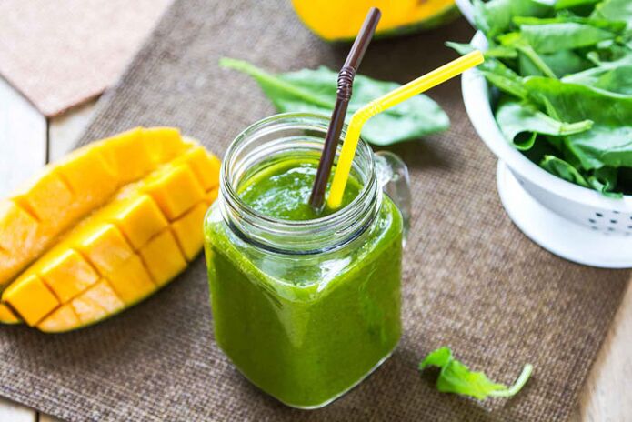 Green mango smoothie for weight loss