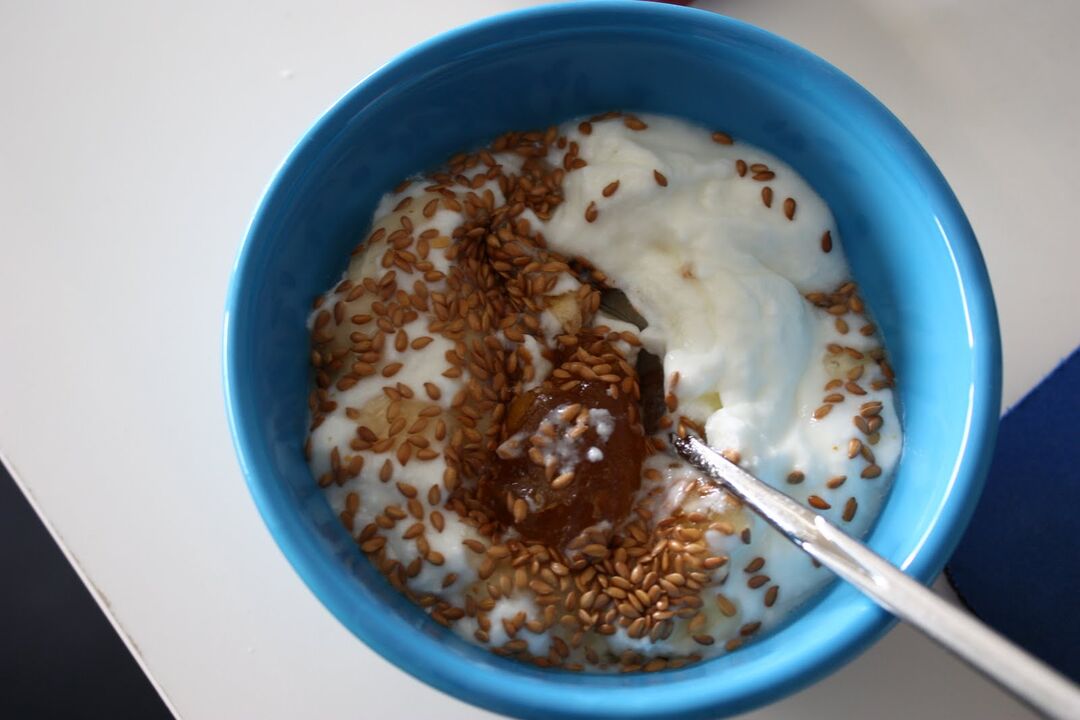 flax seeds with kefir to lose weight