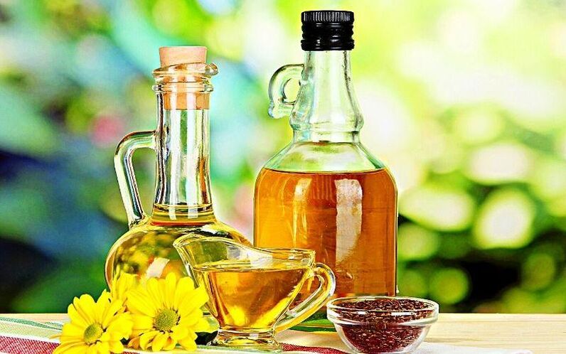 Flax oil is a useful product for losing weight and healing the body. 