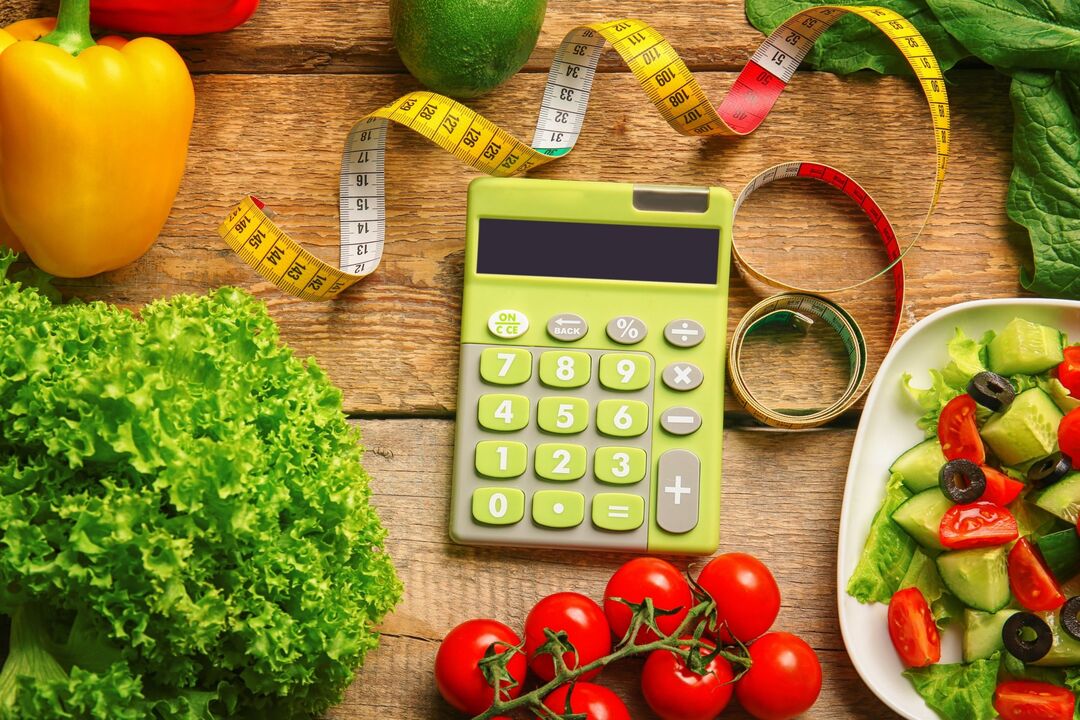 Calculate calories to lose weight using a calculator. 
